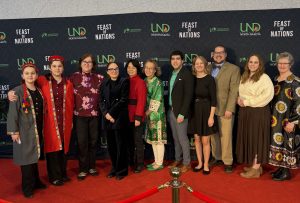 Group Photo of Fulbrighters at the Feast of Nations